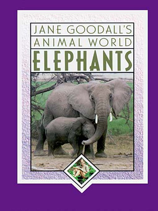 Title details for Jane Goodall's Animal World:  Elephants by Miriam Schlein - Available